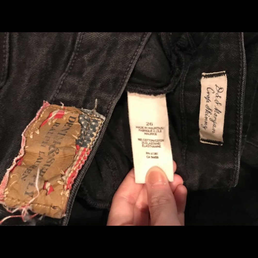 Ralph Lauren Black Jeans